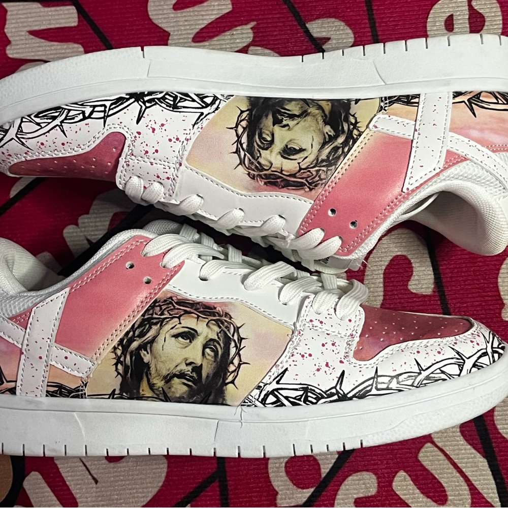 Kito Ware Designer “Passion of The Christ” Shoes